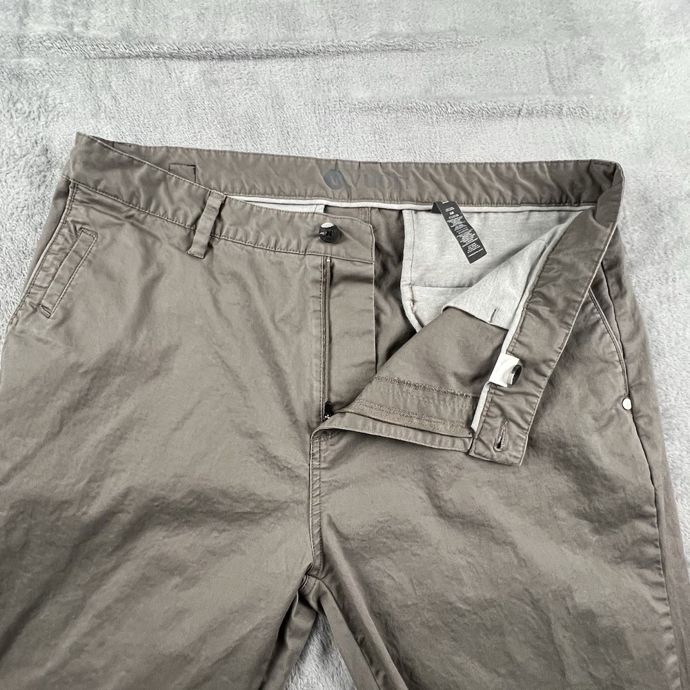 Vuori Pants Mens 38x30 Brown Collins Chinos Performance Athleisure Golf V433 Dad - Picture 4 of 16